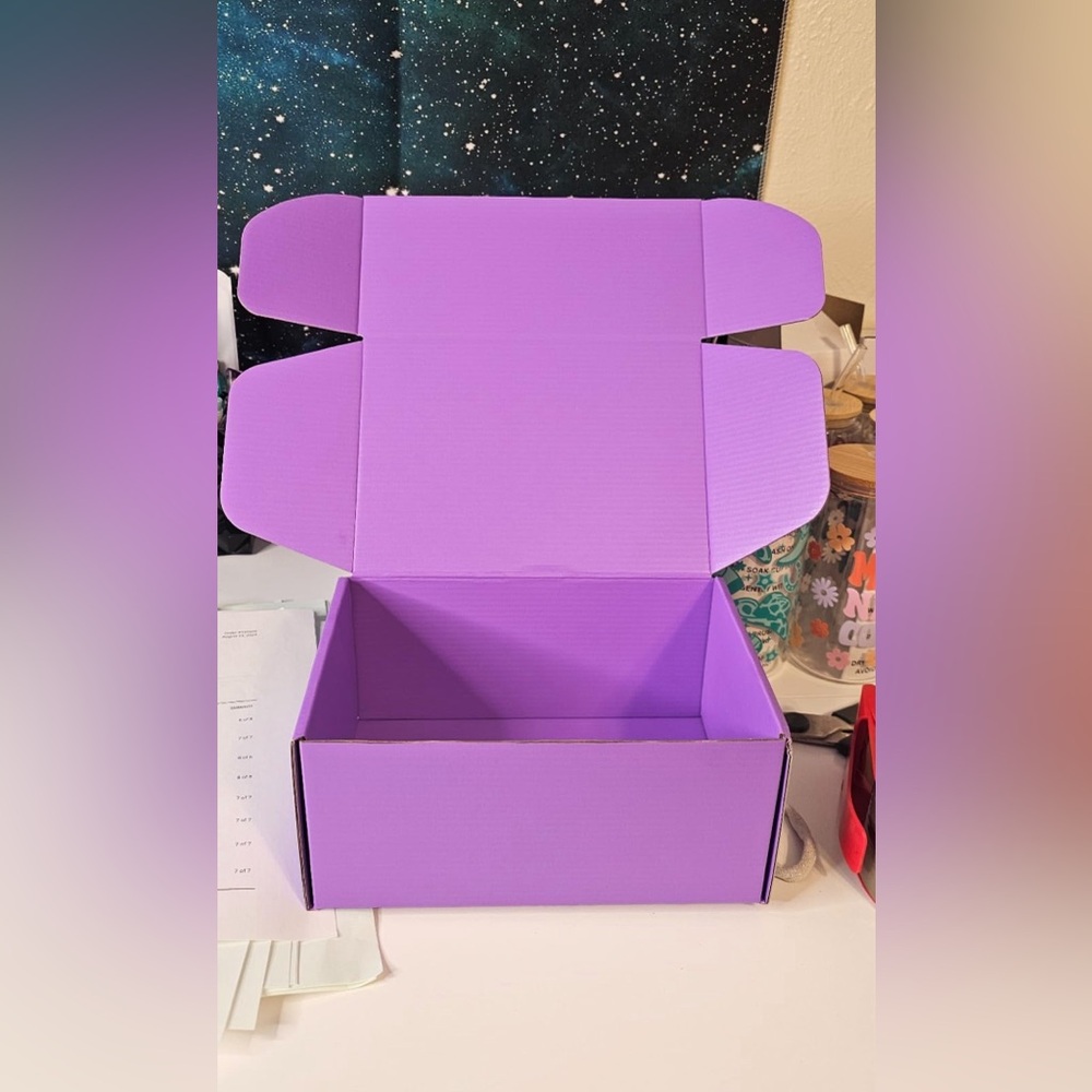 Purple Boxes